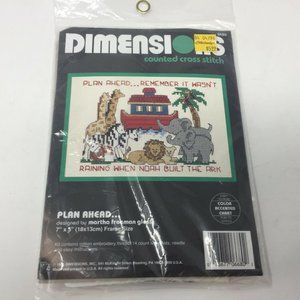 Dimensions Counted Cross Stitch Kit Noah's Ark